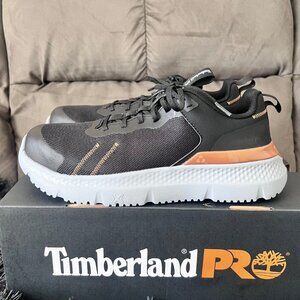 New Timberland Pro Setra Low Composite Safety Toe Men's Work Shoes, Size 7